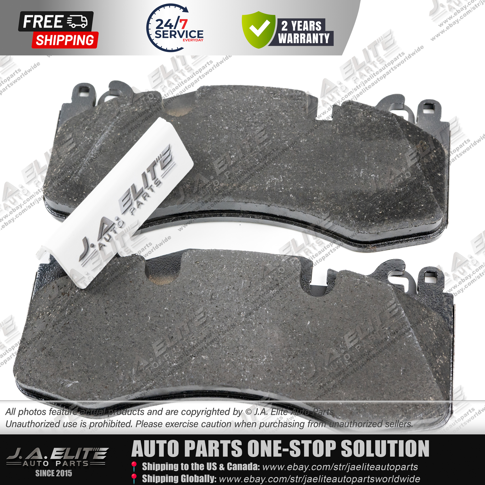 Genuine Front & Rear Brake Pads fit Aston Martin DB9 DB11 + FREE SENSOR