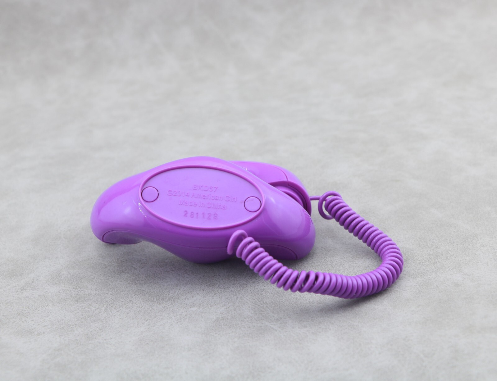 American Girl Julie's purple rotary phone for 18'' doll Rare