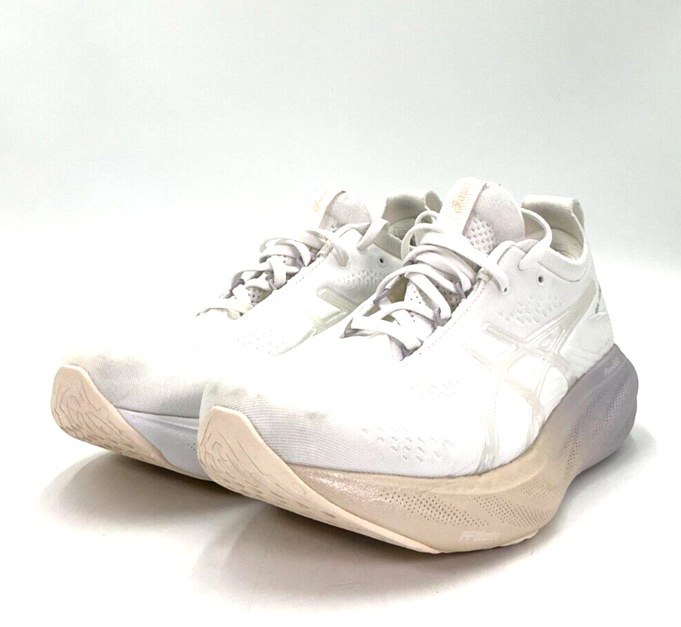 Asics Gel Nimbus 25 Anniversary Women's Size 9.5 White Running Shoes