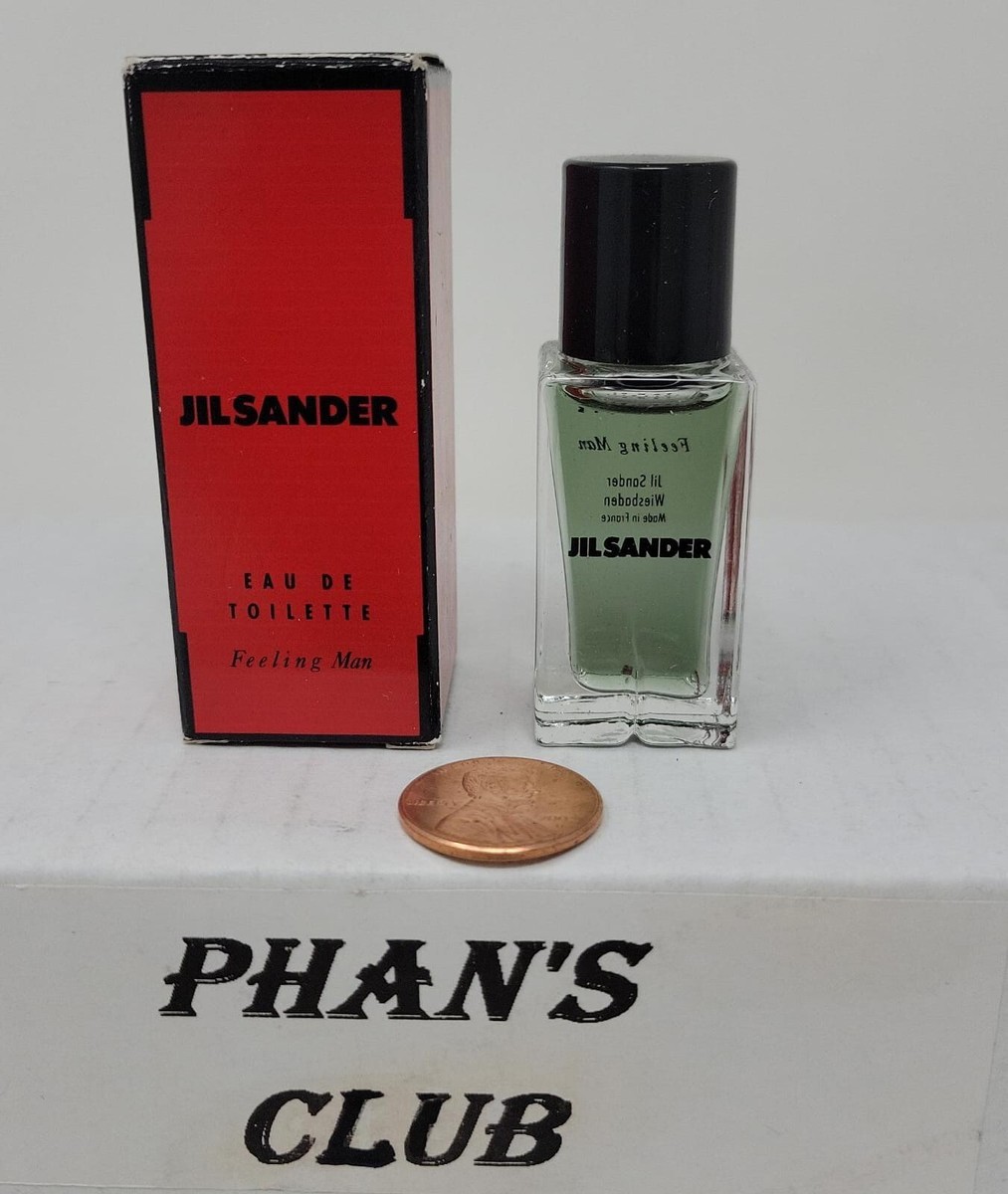JIL SANDER ジルサンダー feeling man 100ml 未使用 Jil Sander Feeling Man Miniature 0.23 fl. oz. EDT Splash | eBay