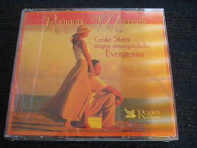 5CD Reader's Digest ROMANTIC MOMENTS Stars singen unvergessliche Evergreens NEU