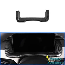Dashboard Cover Trim Frame Carbon Fiber Accessories For Hyundai Tucson 2022 2023
