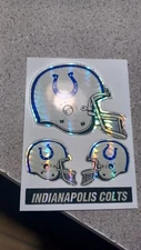 Vintage 1993 PRISM NFL Vending Machine Sticker / Decal Colts