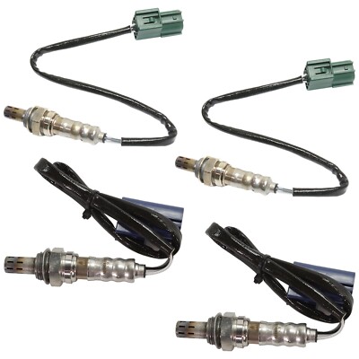 Set of 4 O2 Oxygen Sensors  Driver & Passenger Side DOWNSTREAM Left Right