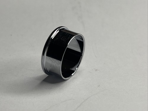 Gretsch Drum Air Vent Grommet(chrome) 9/16” OD X Diameter 3/16” Depth - Picture 2 of 5
