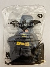 The Lego Batman Movie 2017 McDonald's Happy Meal Toy Batman Batgirl Tin 4 NEW