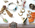 Silver plate/ Gold Plated Jewelry Lot Necklaces, Bracelets, Pendants Must See