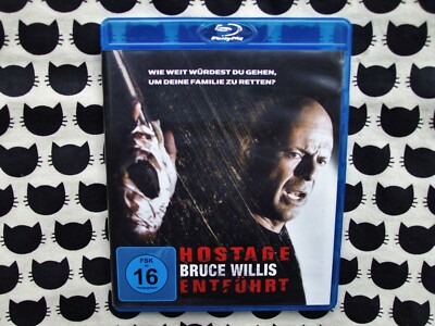 4,..Hostage - Entführt...BLU RAY.... (Bruce Willis)
