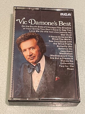 Vic Damone's Best - Audio Cassette Tape Album - 1980 RCA Records - 12 Tracks
