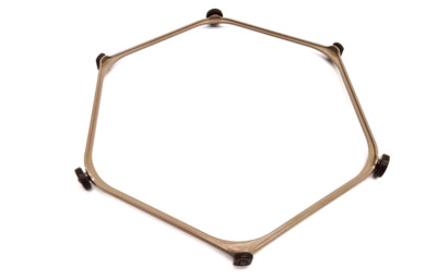 Supporto Girevole Per Microonde A 3 Bracci – In Plastica, Diametro 24.5 Cm, Ricambio Universale