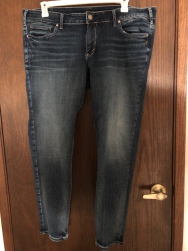 Silver Jean Plus Skinny Medium wash Britt 20/29