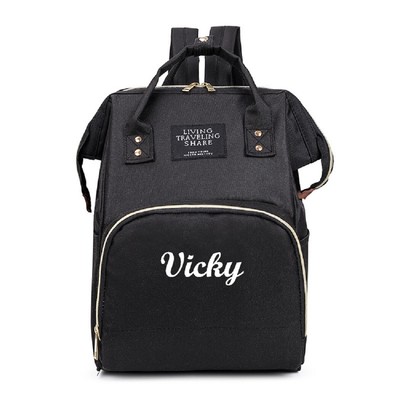 custom name diaper bag