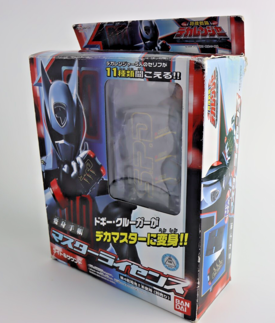 Dekaranger Sentai Power Rangers SPD Deka Master License Doggie