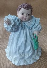 Vintage MAUD HUMPHREY BOGART 'Holiday Surprise' H5551 Cast Resin Sculpture 1990