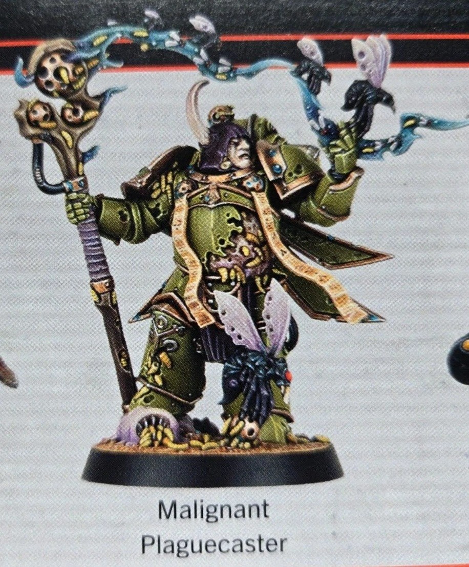 SF・ファンタジー・ホラー Malignant Plaguecaster Death Guard Plague Marines Malignant Plaguecaster Kill Team