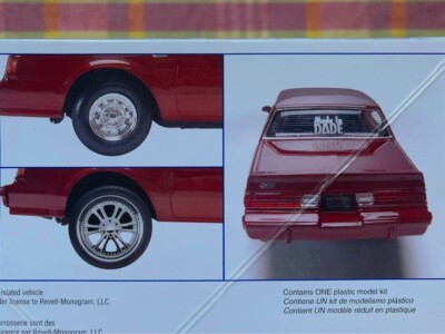 Revell 1/25 ビュイック・グランドナショナル カスタム 1987年 Revell Monogram 1987 Buick Grand National Build - YouTube