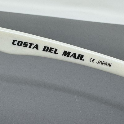 Costa Del Mar Pumphouse Sunglasses White Pearl frame blue  display picture 3