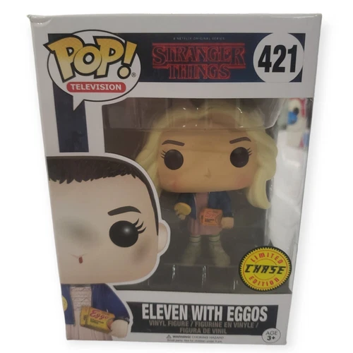 Funko Pop! Vinyl: Stranger Things - Eleven with Eggos (Chase) #421
