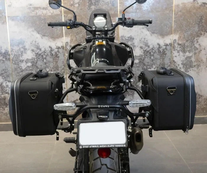 Bolsas de sillín Roadster (30L cada una) aptas para HONDA HNESS CB 350 Foto 4 de 4