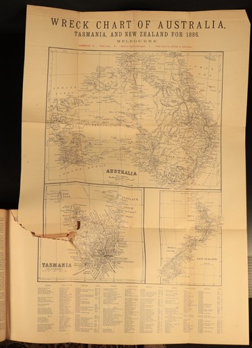 1887 Australian Handbook Directory Business Guide Colonial History Book Maps - Picture 11 of 20