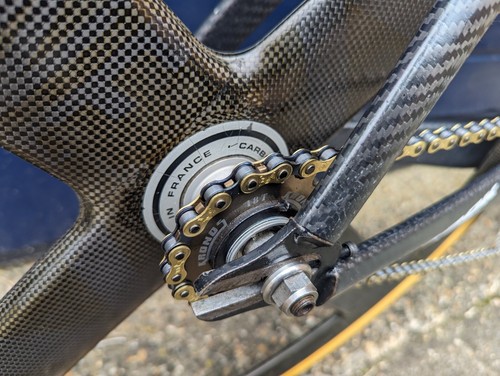 LOOK KG496P VHM Carbon Track Bike Pista Fixed Gear Medium 54cm EXCELLENT RARE - Picture 8 of 21