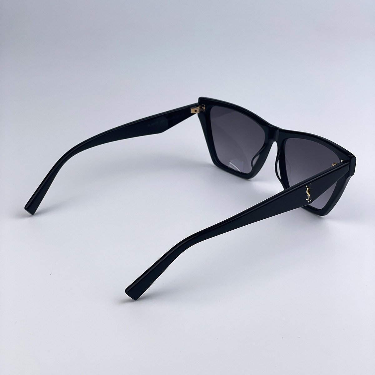 Saint Laurent Women Sunglasses Black Grey Gradient Cat Eye