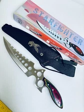 Vtg CHIPAWAY Cutlery STARFIGHTER CW-96 CW Fantasy Bowie Knife