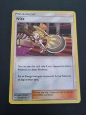 nita pokemon card price Nita (180/181) [Sun & Moon: Team Up] main image 1