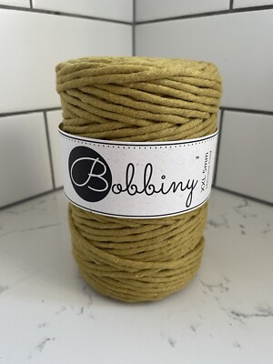 Bobbiny 5mm einlagige Makramee Kordel Kiwi