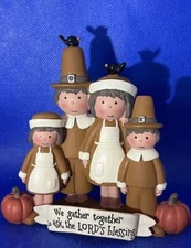 Suzi Skoglund Pilgrim Family We Gather Together to Ask The Lord's Blessing RARE