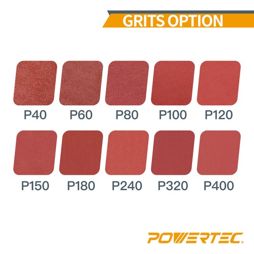 POWERTEC 3x18" Sanding Belt 60 Grits Aluminum Oxide Sandpaper-10pcs(110800) - Picture 7 of 8