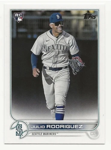 2022 Topps Factory Set Julio Rodriguez Rookie Image Photo Variation #659 RC
