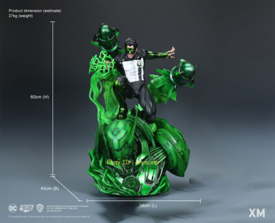 XM Studios Green Lantern Kyle Rayner 1/4 Limited Statue Model In