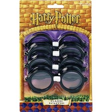 Harry Potter Party 4 GLASSES Birthday Movie Favor SORCERE'S STONE  VINTAGE RARE