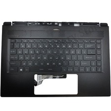 MSI GS65 Stealth GS65VR 9SE 9SD MS-16Q4 Black 15.6" Palmrest Keyboard Backlit US