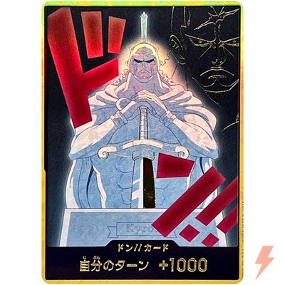 ワンピース カードゲーム KYROS-GOLD 限定版 PSA10 DON !! Card [Gold Frame] (Kyros) ONE PIECE Card The Best Vol.2