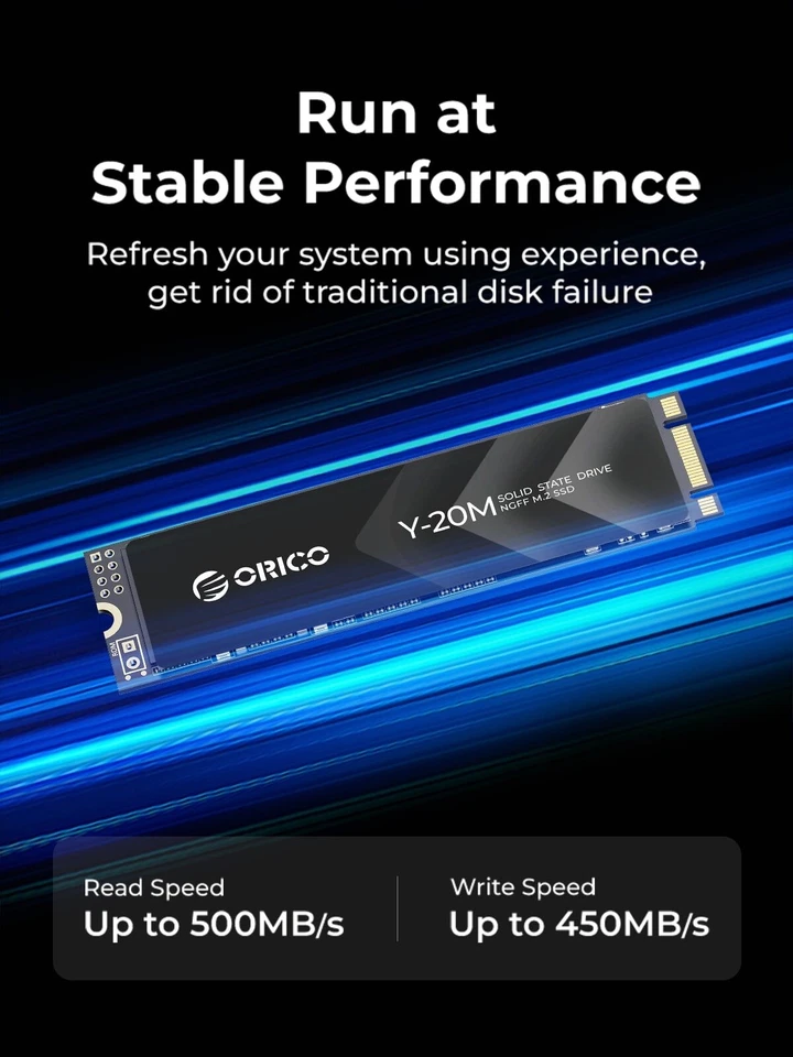 ORICO Y20M 512GB 1TB 2TB 4TB M.2 2280 SSD SATA Internal Solid State Drive US - Image 4 of 4