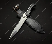 Handmade Jack Krauser Knife Resident Evil Game Replica Knife Carbon Steel Blade