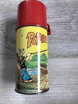 1964 Popeye Thermos King-Seely Olive Oyl