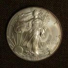 2014 American Eagle 1 oz Fine Silver $1 Coin BU One Dollar