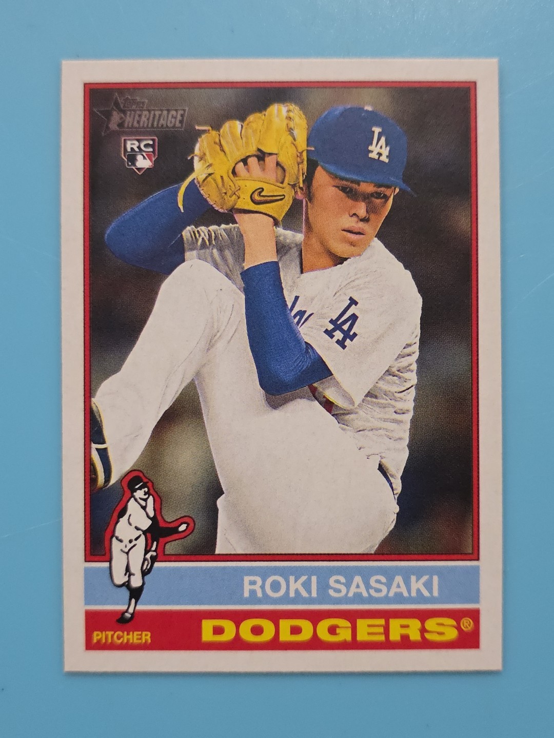 2025 Topps Heritage - Roki Sasaki #224 (RC)