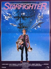 THE LAST STARFIGHTER - ALIEN / SPACE - ORIGINAL FRENCH MOVIE POSTER