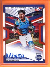 Brian Arauza DPL Signatures Auto 2023 Panini Elite Extra Edition #DPS-BA