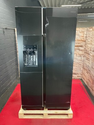 HISENSE RSIM535AFE Side-by-Side Total No Frost multiAirflow Ice-Maker schwarz