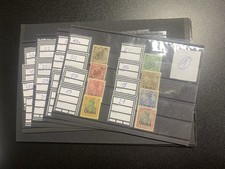 Deutsches Reich kleine Sammlung Kolonien auf Steckkarten