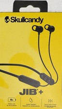 Skullcandy Jib+ Wireless Earbuds, Bluetooth Headphones, Black, NIB