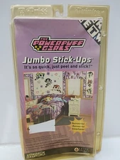 THE POWER PUFF GIRLS JUMBO STICK UPS BY PRISS PRINTS REMOVABLE