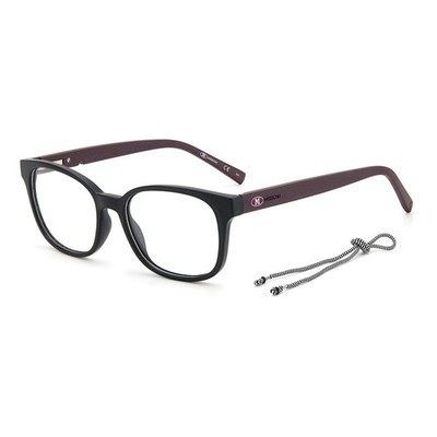 M Missoni Women's Square 52mm Eyeglasses Frames Matte Plum Black MMI0105-DKH