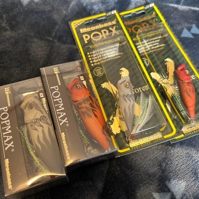 Megabass POP-X & MAX Set Seaser & Komainu Color Lure Fishing Bait