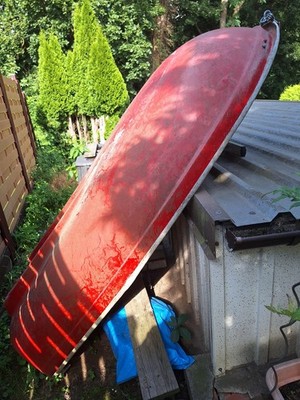 Kleines ANKA-Freizeitruderboot gebraucht - rot - nur Selbstabholung